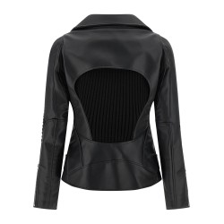 Knitted insert jacket