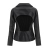 Knitted insert jacket