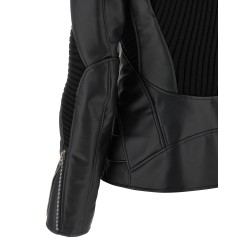 Knitted insert jacket