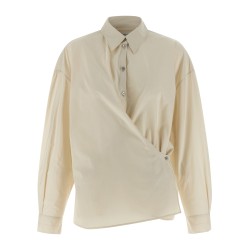 'Straight Collar Twisted' shirt