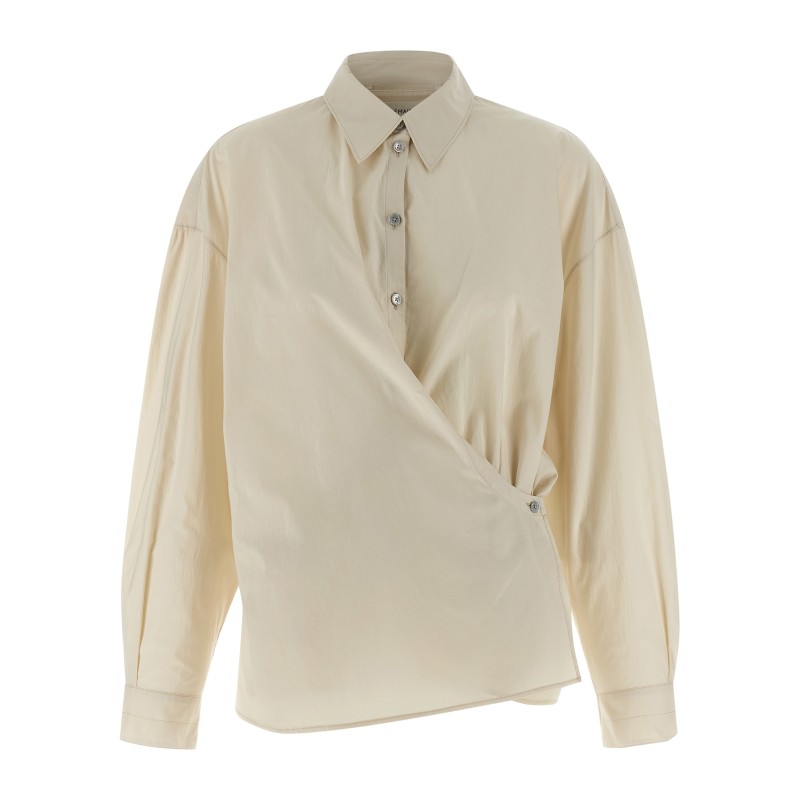 'Straight Collar Twisted' shirt