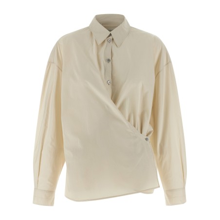 'Straight Collar Twisted' shirt
