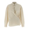 'Straight Collar Twisted' shirt
