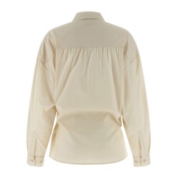 'Straight Collar Twisted' shirt