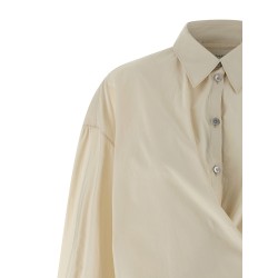 'Straight Collar Twisted' shirt