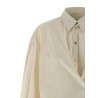 'Straight Collar Twisted' shirt