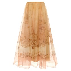 'Hypnotic Organza Maxi' skirt