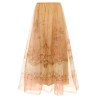 'Hypnotic Organza Maxi' skirt