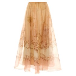 'Hypnotic Organza Maxi' skirt