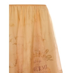 'Hypnotic Organza Maxi' skirt