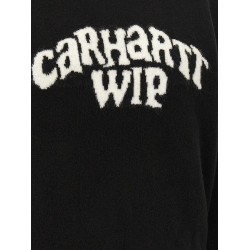 Logo intarsia sweater