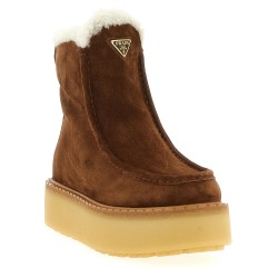 Suede ankle boots