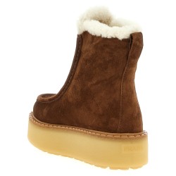 Suede ankle boots