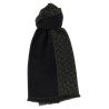 Wool silk scarf