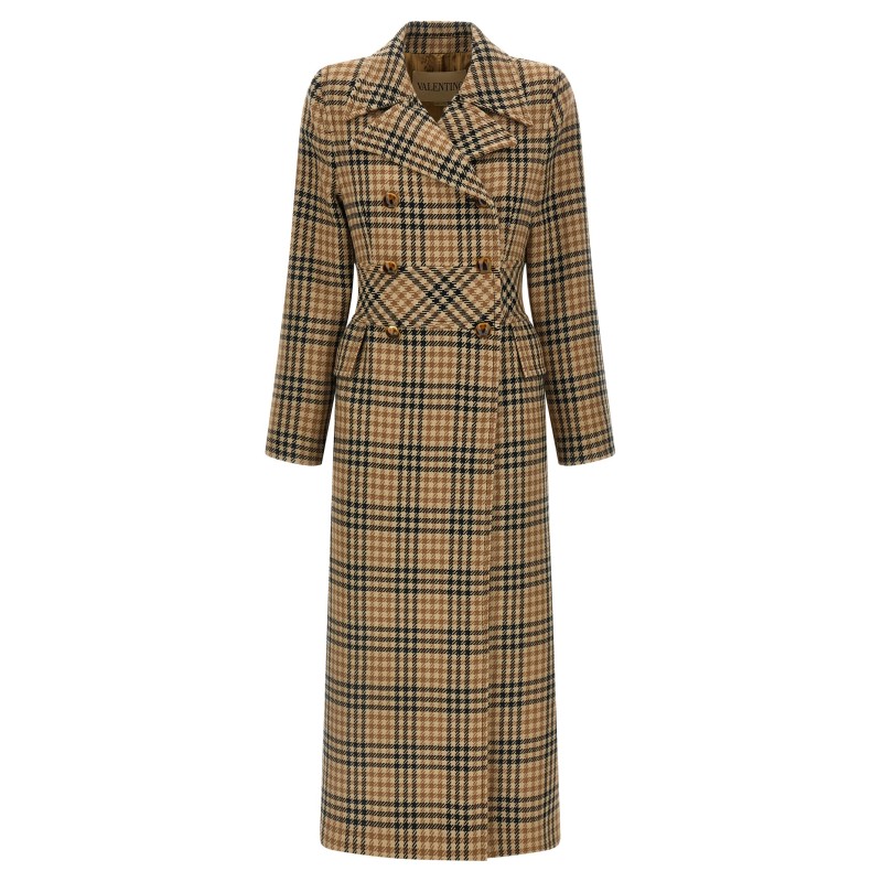 Valentino Garavani Houndstooth Wool coat