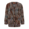 Bouclé wool cardigan