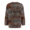 Bouclé wool cardigan