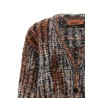 Bouclé wool cardigan