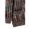 Bouclé wool cardigan