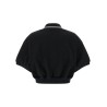 Intarsia collar polo shirt