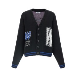 'Glide Diag' cardigan