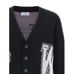 'Glide Diag' cardigan