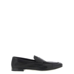 Leather loafers