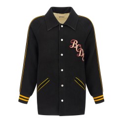 'Monogram Snap' reversible jacket