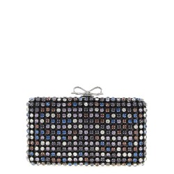 'Multi Crystal Chainmail' clutch