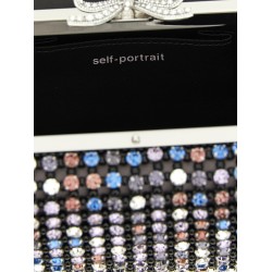 'Multi Crystal Chainmail' clutch