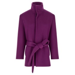 Double-face wool coat
