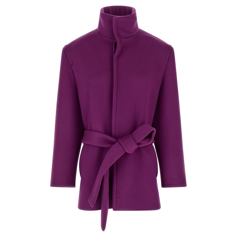 Double-face wool coat