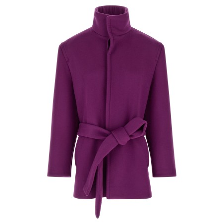 Double-face wool coat