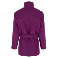 Double-face wool coat