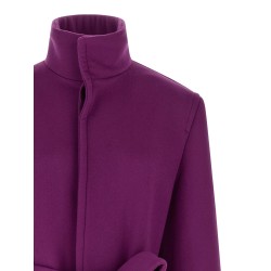 Double-face wool coat