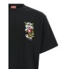 'Wild Tiger embroidered' T-shirt
