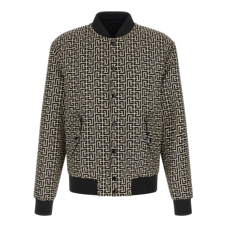 'Monogram' reversible bomber jacket