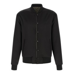 'Monogram' reversible bomber jacket