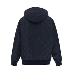 Quilted hooded jacket