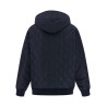 Quilted hooded jacket
