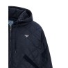 Quilted hooded jacket