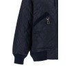 Quilted hooded jacket