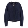 Hooded bomber jacket