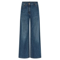 Wide leg jeans