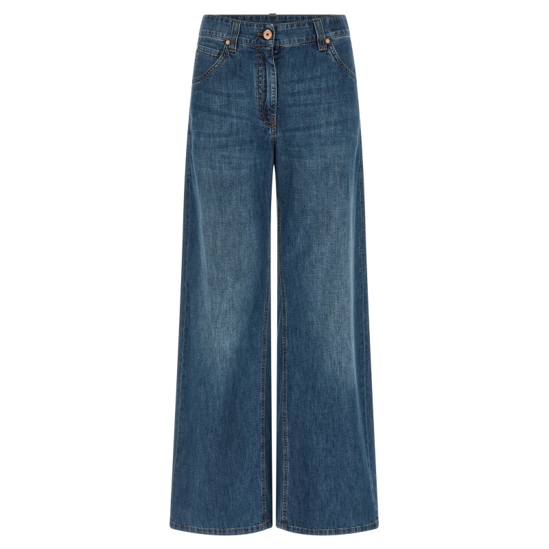 Wide leg jeans