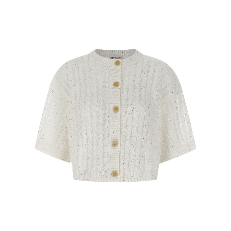 'Dazzling Cable' cardigan