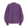 Shaped slit sweatshirt