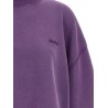 Shaped slit sweatshirt