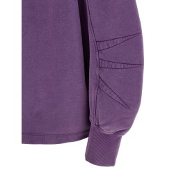 Shaped slit sweatshirt