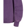 Shaped slit sweatshirt